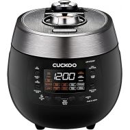 CUCKOO CRP-RT0609FB 6-Cup (Uncooked) / 12-Cup (Cooked) Twin Pressure Rice Cooker & Warmer with Nonstick Inner Pot, 14 Menu Options, Safe Steam Release, 3 Voice Guide, Auto Clean (Black)