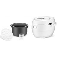 CUCKOO CR-1020F | 10-Cup (Uncooked) Micom Rice Cooker | 16 Menu Options: White Rice, Brown Rice & More, Nonstick Inner Pot, Designed in Korea | White