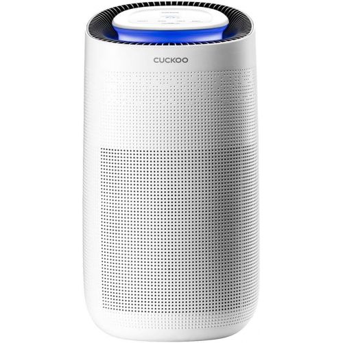  Cuckoo CAC-J1510FW 3-in-1 Air Purifier with H13 True Hepa Filter, UVC- Light, Remove Airborne Particles, Medium to Large Rooms, White