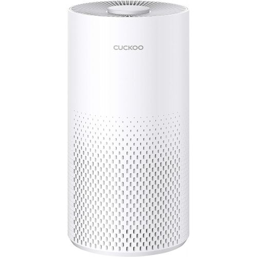  Cuckoo CAC-I0510FW 3-in-1 Air Purifier with HEPA FILTER (True H13), Removes up to 99.97% of Airborne Particles, Smaller Rooms, White