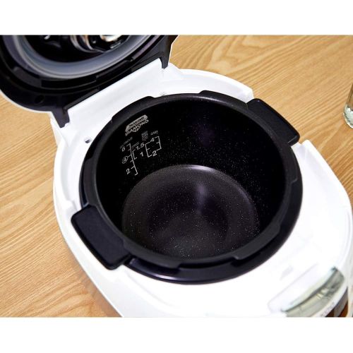  [아마존베스트]Cuckoo CRP-HS0657F 6 cup Induction Heating Pressure Rice Cooker  18 Built-in Programs Including Glutinous, GABA, Mixed, Sushi and More, Non-Stick Coating, Made in Korea, White/Sil