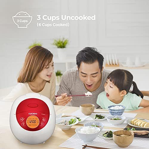  [아마존베스트]Cuckoo CR-0351F Electric Heating Rice Cooker (Red)