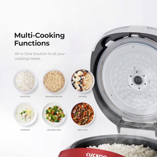  [아마존베스트]Cuckoo CR-0351F Electric Heating Rice Cooker (Red)