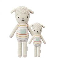 CUDDLE + KIND Avery The Lamb Regular 20 Hand-Knit Doll  1 Doll = 10 Meals, Fair Trade, Heirloom Quality, Handcrafted in Peru, 100% Cotton Yarn