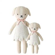 CUDDLE + KIND Mia The Dog Little 13 Hand-Knit Doll  1 Doll = 10 Meals, Fair Trade, Heirloom Quality, Handcrafted in Peru, 100% Cotton Yarn
