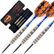 CUESOUL 302826 Grams Tungsten Steel Tip Darts Set 95% Tungsten