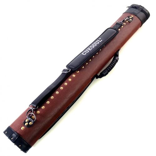  CUESOUL Set of House Bar Pool Cue Sticks Combo - 2 Cue Sticks Packed in 2x2 Hard Pool Cue Case E203