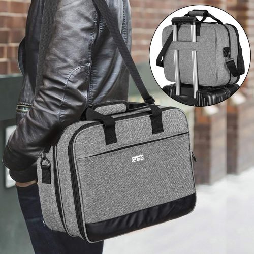  [아마존베스트]CURMIO Travel Carrying Case Compatible with PS4, PS4 Pro, PS3 Game Console and Accessories, Portable Storage Bag Organizer for Playstation 4 Pro Device, Controller, Headset and Cab