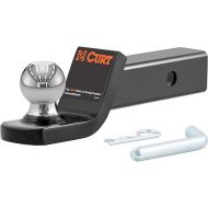 CURT 45134 Fusion Trailer Hitch Mount with 2-Inch Ball & Pin, Fits 2-In Receiver, 7,500 lbs, 2