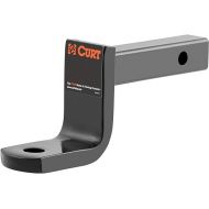 CURT 45521 Class 2 Trailer Hitch Ball Mount, Fits 1-1/4-Inch Receiver, 3,500 lbs, 3/4-Inch Hole, 3-1/4-Inch Drop, 2-5/8-Inch Rise , black