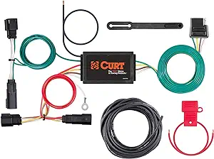 CURT 56320 Vehicle-Side Custom 4-Pin Trailer Wiring Harness, Fits Select Ford Escape