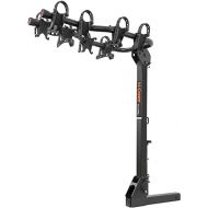 CURT 18064 Premium Trailer Hitch Bike Rack Mount, Fits 2-Inch Receiver, 4 Bicycles , Black