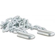 CURT 80011 48-Inch Trailer Safety Chain with 3/8-In S-Hooks, 2,000 lbs Break Strength