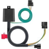 CURT 56346 Vehicle-Side Custom 4-Pin Trailer Wiring Harness, Fits Select Hyundai Santa Fe , Black