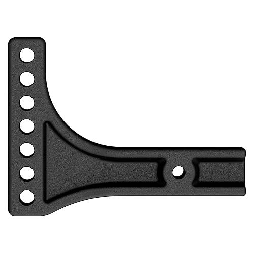  CURT 17131 Replacement Weight Distribution Hitch Shank, 2-1/2-Inch Receiver, 2-Inch Drop, 6-Inch Rise , Black