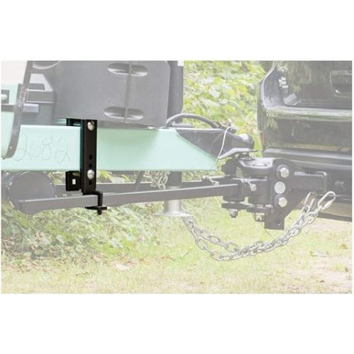  CURT 17508 Replacement TruTrack Weight Distribution Hitch Adjustable Support Brackets for 6-Inch Trailer Frames, Black / Silver, 30.6 x 13.9 x 12.2 inches