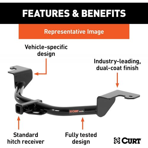  CURT 11356 Class 1 Trailer Hitch 1-1/4-Inch Receiver Select Mazda 6