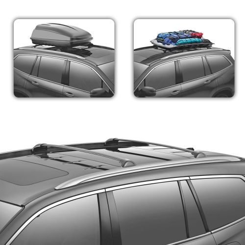  CURT YITAMOTOR Roof Racks, Cross Bars for 2016-2019 Honda Pilot, Crossbars for Cargo Racks, Rooftop Luggage Canoe Kayak Carrier Rack