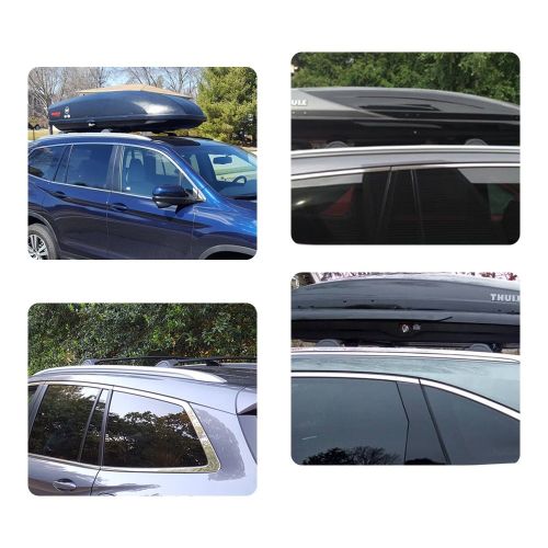  CURT YITAMOTOR Roof Racks, Cross Bars for 2016-2019 Honda Pilot, Crossbars for Cargo Racks, Rooftop Luggage Canoe Kayak Carrier Rack