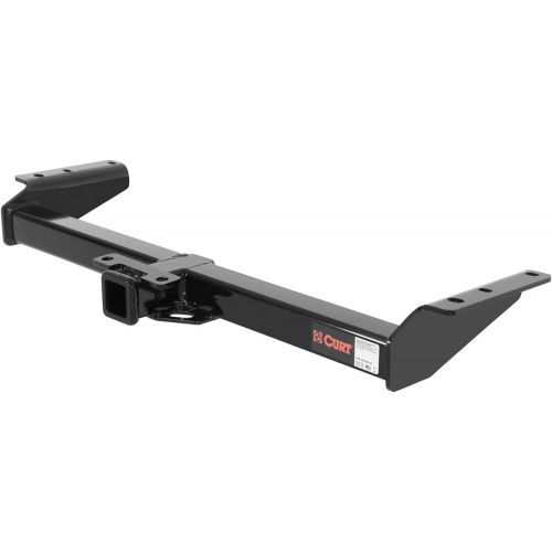  CURT 14080 Class 4 Trailer Hitch, 2-Inch Receiver, Select Black Cadillac, Chevrolet, GMC SUVs