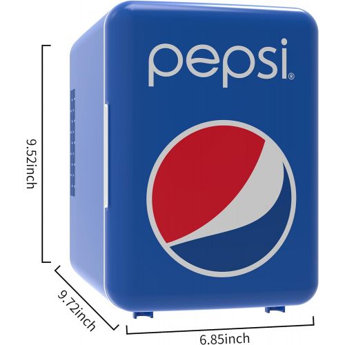  CURTIS Pepsi 6-can Mini Fridge, BLUE
