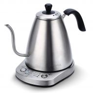 CUSIMAX Cusimax Gooseneck Electric Kettle Variable Temperature, 4-Cup Pour Over Kettle for Drip Coffee and Tea, BPA-Free Electric Tea Kettle Stainless Steel, Keep Warm Water Kettle, CMCK-1