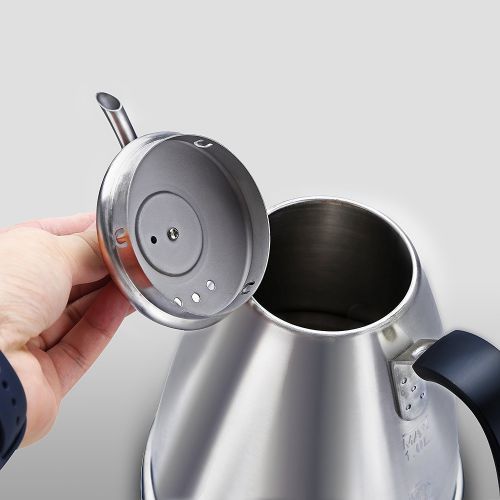  CUSIMAX Cusimax Gooseneck Electric Kettle Variable Temperature, 4-Cup Pour Over Kettle for Drip Coffee and Tea, BPA-Free Electric Tea Kettle Stainless Steel, Keep Warm Water Kettle, CMCK-1