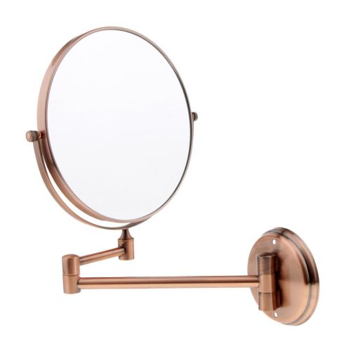  CUTICATE Extending Magnifying Make Up Bathroom Shaving Double-Side Mirror Wall Mount