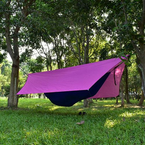  CUTICATE Safari Tarp - Waterproof Lightweight Camping Shelter - Tent Rain Cover Tarp - Hammock Rainfly - 10x12ft