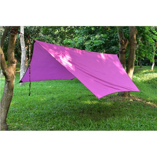  CUTICATE Safari Tarp - Waterproof Lightweight Camping Shelter - Tent Rain Cover Tarp - Hammock Rainfly - 10x12ft