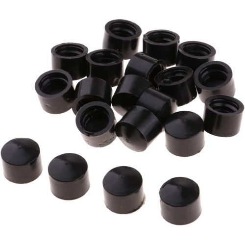  CUTICATE Pack of 20, Pro Skateboard Truck Replacement Pivot Cups, Longboard Roll Skate Trucks Parts Rebuild Kit - 12mm 13mm for Choose