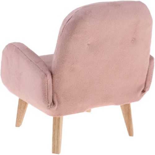  CUTICATE 1:6 Scale Flannelette Sofa Armchair for Dollhouse Living Room or Bedroom Decor, 12inch Dolls Accessories, Furniture for Blythe