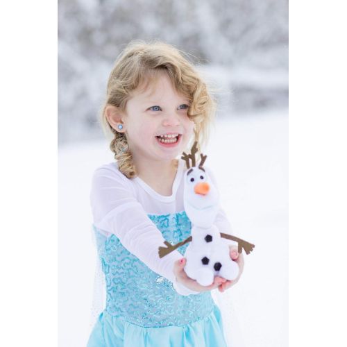  CVERRE Girls Cosplay Dress Snowflakes Costume Snow Princess Dress