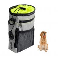 CWH&WEN Nice Pet Dog Treat Pouch Dog Training Treat Bags Portable Detachable Doggie Pet Feed Pocket Pouch Puppy Snack Reward Waist Bag, Big Size Storage