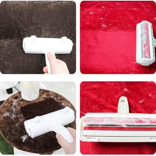  CWMJH Household Pet Hair Remover Mini Portable Cleaning Brush Folding Dog Cat Clothes Sofa Pet Brush 7.482.754.72 Inches