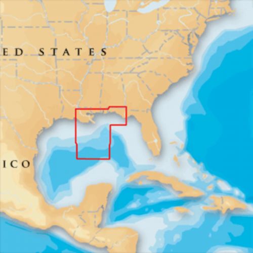  Navionics Platinum+ SD 651 Central Gulf of Mexico