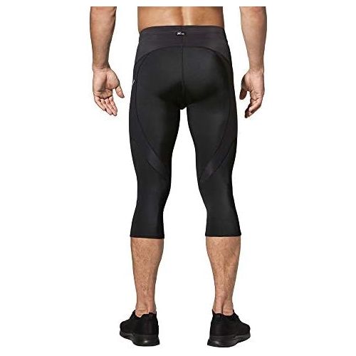  CW-X Mens Mens Stabilyx Joint Support 3/4 Compression Tight