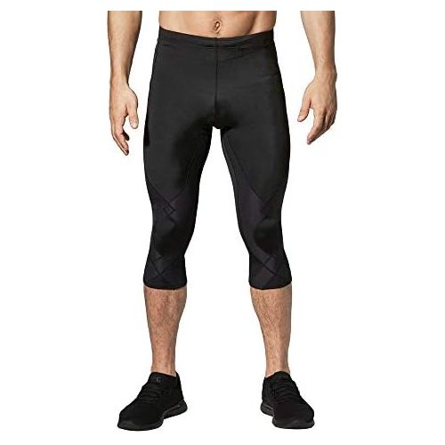  CW-X Mens Mens Stabilyx Joint Support 3/4 Compression Tight