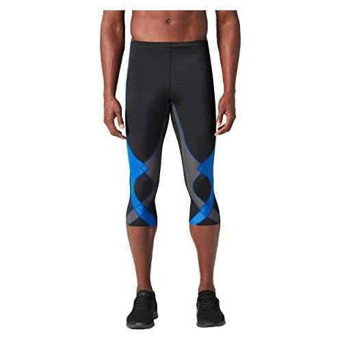  CW-X Mens Stabilyx Joint Support 3/4 Compression Tight Pants