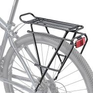 CXWXC Rear Bike Rack - Bike Cargo Rack for Disc Brake/Non-Disc Brake Mount - Bicycle Pannier Rack, Touring Carrier Rack fit 26”-29” and 700c