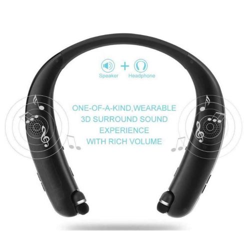  CY&Y Bluetooth Headset Neck-Mounted External Sound Dual-Use Long Standby Wireless Stereo Sports Fitness