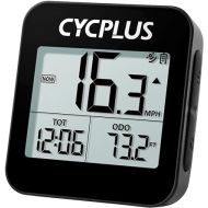 CYCPLUS GPS Bike Computer, Wireless Cycling Computer with Automatic Backlight, Bicycle Speedometer Odometer with Waterproof and Lager Battery, Provide Professional Data Analysis