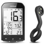 CYCPLUS GPS Bike Computer with Mount, Wireless Cycling Computer Ant+ Waterproof Speedometer and Odometer M1and Z2 Handlebar Mount