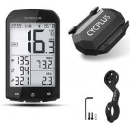 CYCPLUS Bike Computer Set Include Speed Sensor and Mount, Wireless Bicycle Speedometer Odometer, Waterproof ANT+ Bluetooth MTB Tracker