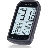 CYCPLUS GPS Bike Computer Waterproof Bicycle Speedometer and Odometer ANT+ Wireless Cycling Computer Compatible with App 2.9 Inch LCD Display with Backlight M1