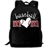 CYMO Baseball Love Mom Unique Outdoor Shoulders Bag Fabric Backpack Multipurpose Daypacks For Adult