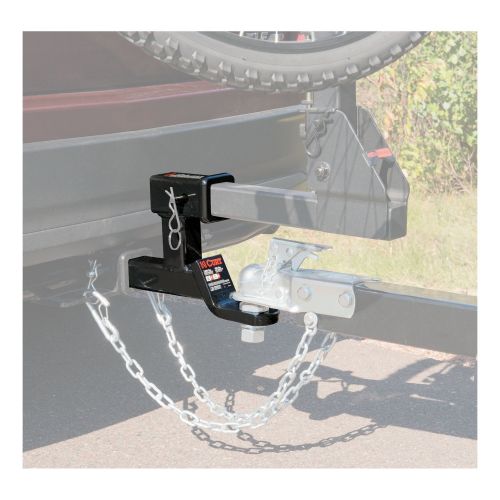  CZC CURT 45810 Multi-Use Trailer Hitch Mount with Extra 2-Inch Receiver 7,500 lbs. GTW, 1-Inch Ball Hole, 2-Inch Drop 7,500 lbs. GTW, 1-Inch Ball Hole, 2-Inch Drop