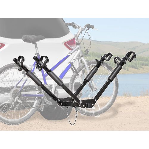  CZC Reese Explore 1390500 Hitch Mount SportWing 4-Bike Carrier