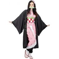 할로윈 용품C-ZOFEK US Size Womens Anime Cosplay Costume Kimono with Hairwear and Mouthpiece