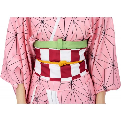  할로윈 용품C-ZOFEK US Size Womens Anime Cosplay Costume Kimono with Hairwear and Mouthpiece